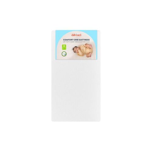 DaVinci Comfort Crib & Toddler Mattress with Removable Waterproof Knit Cover