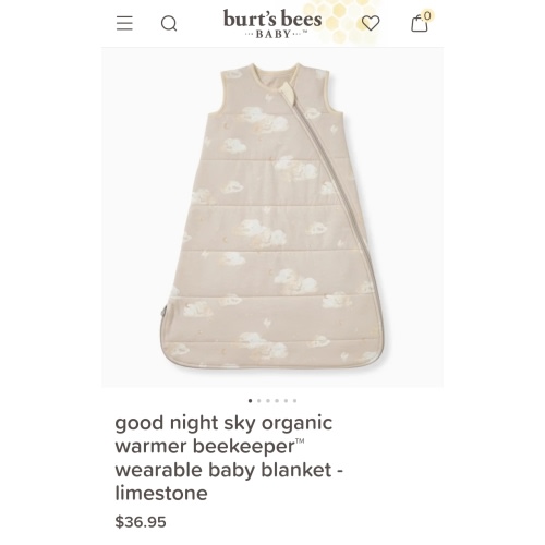 Good Night Sky Organic Warmer Beekeeper™ Wearable Baby Blanket - Limes – Burt's Bees Baby