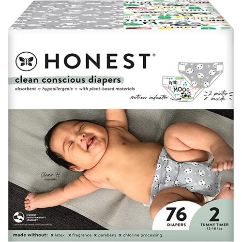 Pure Protection Diapers Size 0 76 Count