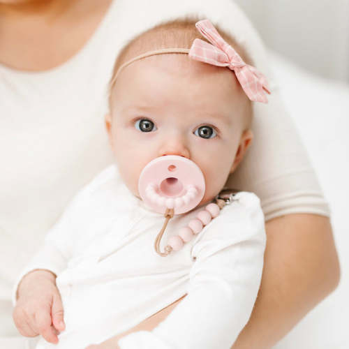 Cutie PAT Round (0-6m) Pacifier + Teether Sets