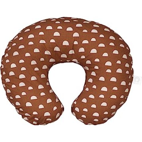 Boppy Original Nursing Support, Clay Pebbles, Ergonomic Breastfeeding, Bottle Feeding, and Bonding, Firm Hypoallergenic Fiber Fill, Removable Cover, Machine Washable, FKA Boppy Nursing Pillow