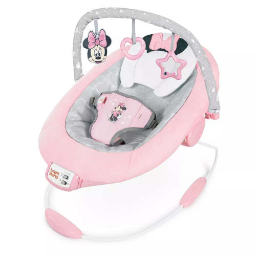Minnie Mouse Rosy Skies Pink Baby Bouncer Infant Seat