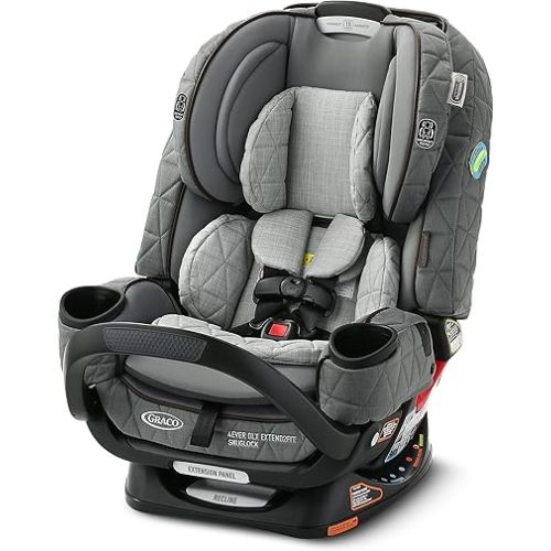 Graco® Premier 4Ever® DLX Extend2Fit® SnugLock® 4-in-1 Car Seat Featuring Anti-Rebound Bar