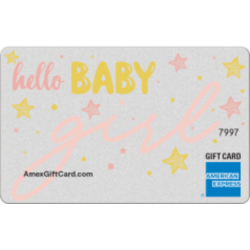 AMEX Hello Baby Girl Gift Card