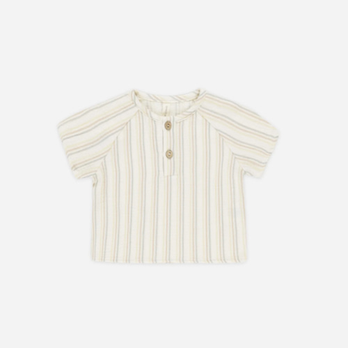 Short Sleeve Zion Shirt || Summer Stripe – Quincy Mae