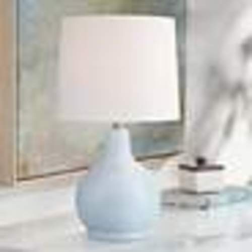 360 Lighting Sweet Dream 15 1/2" High Powder Blue Ceramic Table Lamp - #0296K | Lamps Plus