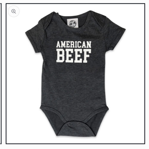 American BEEF Onesie – Cowkid Clothing Company