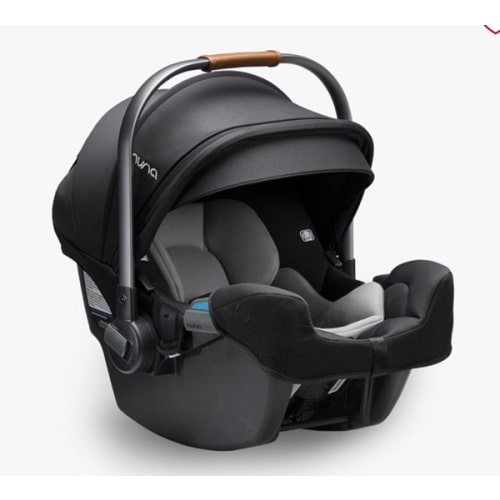 Nuna PIPA Aire Infant Car Seat with PIPA Base - Caviar