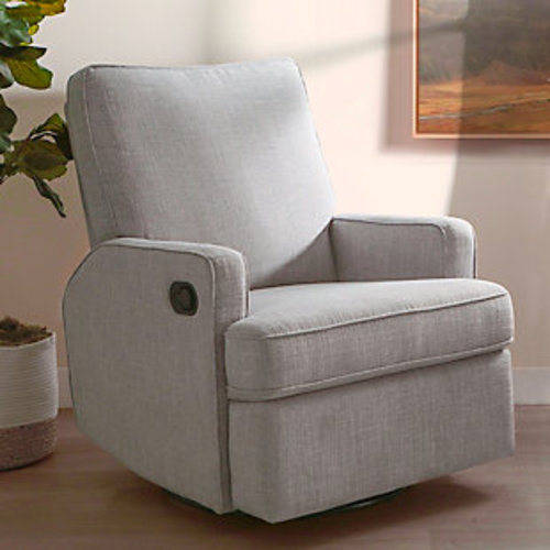 Tucker Swivel Recliner - Canvas