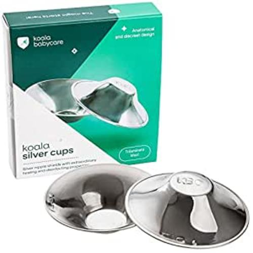  The Original Silver Nursing Cups - Nipple Shields for Nursing  Newborn - Newborn Essentials Must Haves - Nipple Covers Breastfeeding - 925  Silver (2 Count (Pack of 1)) : Baby