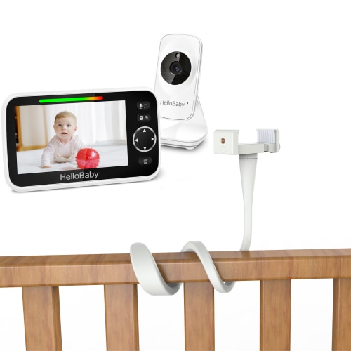 HelloBaby HB50 Video Baby Monitor with camera stand
