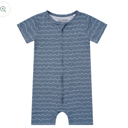 Waves Summer Zip Romper