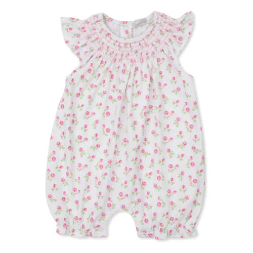 Rosy Roses Short Playsuit – Apple Blossom Baby And Decor