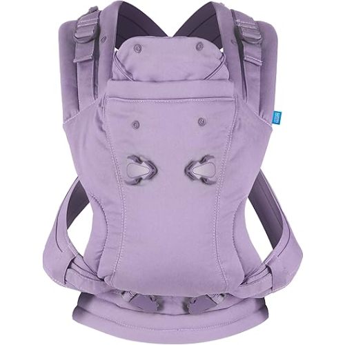 Diono We Made Me Imagine Classic, 3-in-1 Baby Carrier Newborn to Toddler With Front Carry & Back Carry, Ergonomic, Comfortable, Lavender