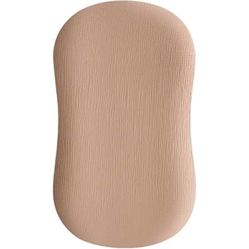 Konssy Muslin Baby Lounger Cover 1 Pack, 100% Cotton Newborn Lounger Cover, Soft and Breathable Lounger Slipcover, Cover Only (Toffee)