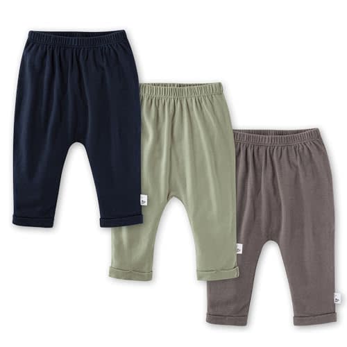 Burt's Bees Baby Knit Jogger Pants, Baby Sweatpants, 100% Organic Cotton Infant Bottoms