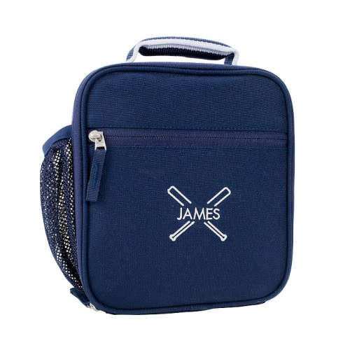Mackenzie Navy Solid Lunch Boxes