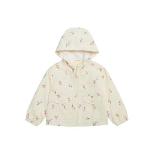 Carter s Baby Girl s Light Weight Floral Printed Windbreaker