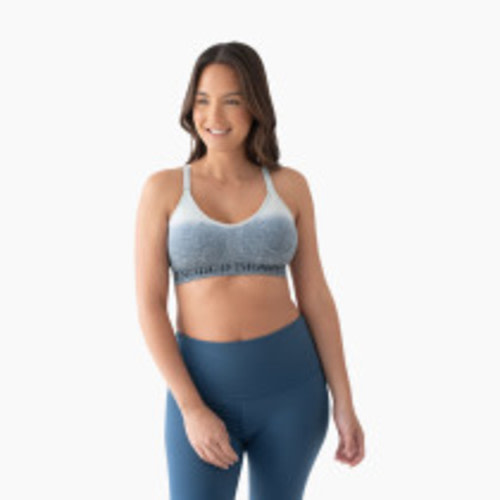 Kindred Bravely Sublime Support Low Impact Nursing & Maternity Sports Bra - Ombre Storm, 1 X Busty