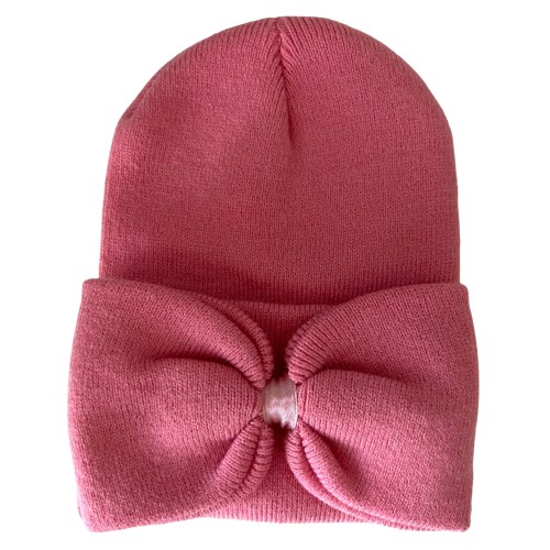 Baby's First Hat, Pink Punch Bow