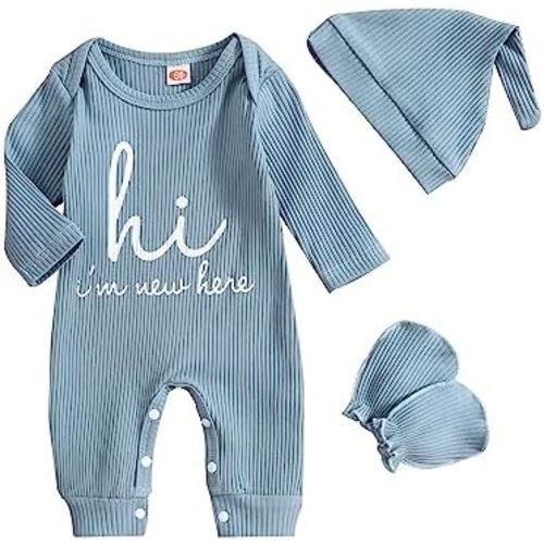 Newborn Baby Boys One-piece Romper Infant Outfit