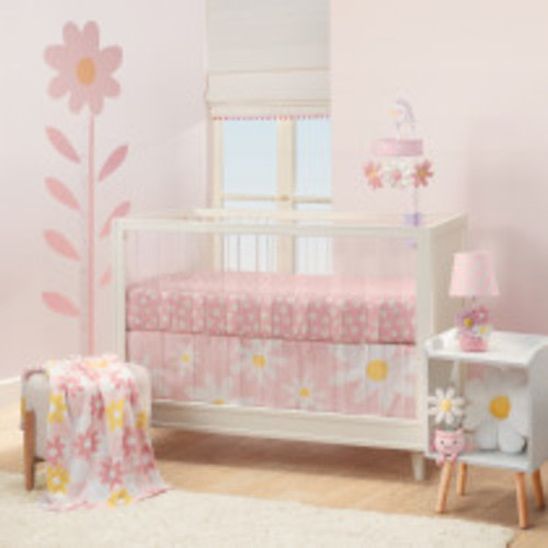 Lambs & Ivy 3-Piece Crib Bedding Set - Daisy Dreams