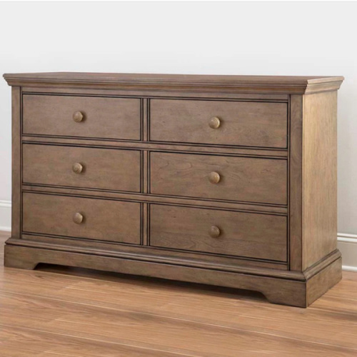 Westwood Hanley Collection 6 Drawer Dresser  - Cashew