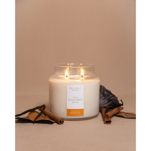 Fallen Leaves Soy Candle – Rekindle