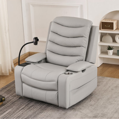 Isabelle & Max™ Power Nursery Gliders With Heat & Lumbar Support, Swivel Recliners With Adjustable Armrests, Rockers Chair With Smart Cup Holder & Wireless Charging Stand For Nursing | Wayfair