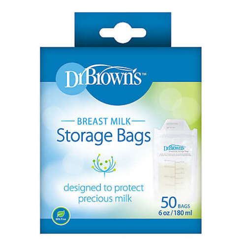 Dr. Brown's 50-Count Breast Milk Storage Bags