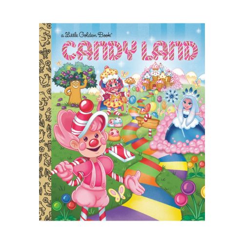 Candy Land (hasbro) - (little Golden Book) By Christy Webster (hardcover)