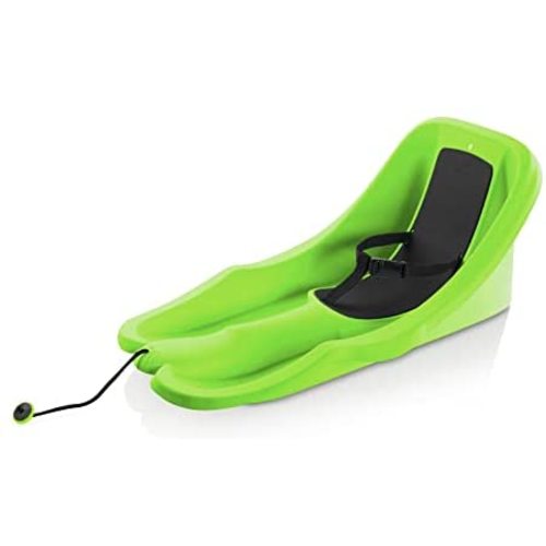 Gizmo Riders Baby Rider Toddler Sled- Pull Snow Sleigh for Babies and Infants with Tow Strap and 3-Point Safety Harness, Holds 55lbs, Ages 6 Months and Up