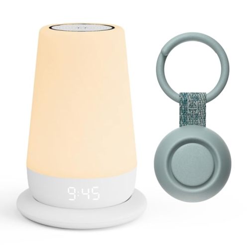 Rest+ 2nd Gen Baby Sleep Bundle Includes Hatch Rest+ 2nd Gen and Portable Rest Go | Sleep Sounds for Nursery, Travel and Registry (Slate)