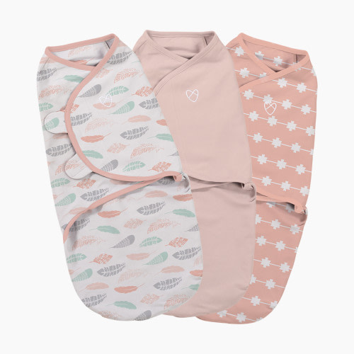 Summer SwaddleMe Original Swaddle - Coral Days, Small (0-3 Months), 3