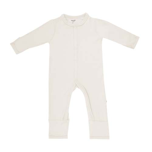 Snap Romper in Oat | Baby and Infant Sleeper | Kyte Baby