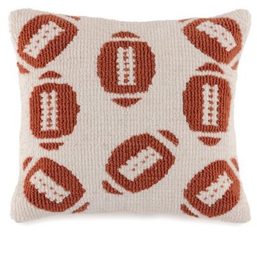 Shiraleah Decorative Pillow With Football Print