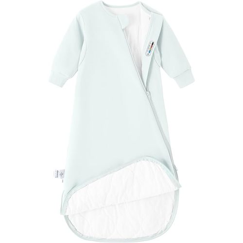 Unisex Sleeping Bag for Babies and Toddlers 1.0 Tog Sleep Sack 6-18Months, Baby Sleep Sack, Newborn Sleep Sack, Wearable Blanket Baby,One piece Long sleeves,Gifts for Baby