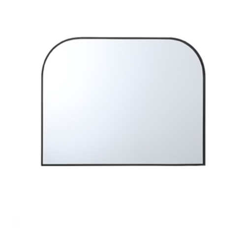 Origin 21 40-in W x 30-in H Black Framed Wall Mirror L1-MH-1689 at Lowes.com