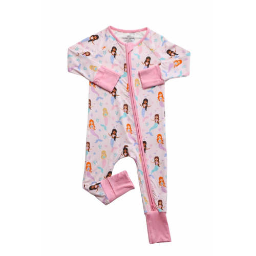 Convertible Zip Romper in Let's Be Mermaids | Caden Lane