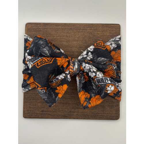 Harley Davidson Infant, Baby, Toddler Bow Headband
