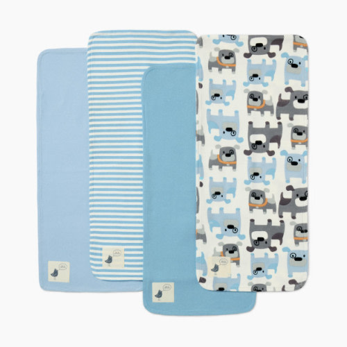 Small Story Burp Cloth (4 Pack) - Dapper Dogs, Os
