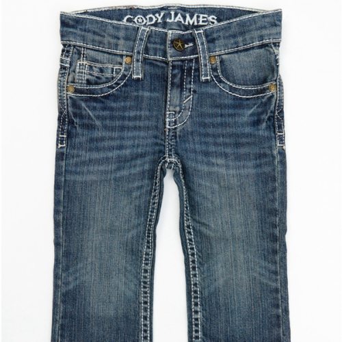 Cody James Toddler Boys' Stone Cold Wash Slim Boot Stretch Jeans - Infant & Toddler