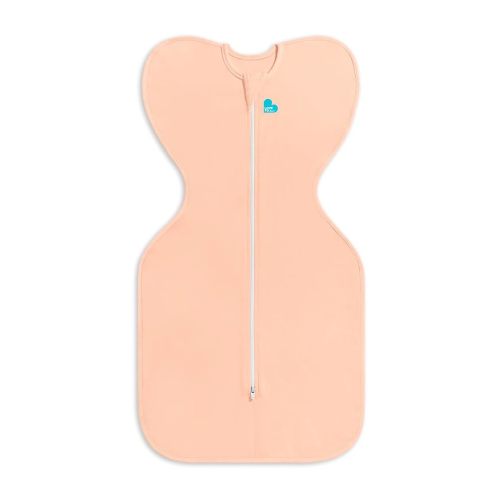 Love to Dream Swaddle UP, Baby Sleep Sack, Self-Soothing Swaddles for Newborns, Get Longer Sleep, Snug Fit Helps Calm Startle Reflex, Newborn Essentials for Baby, 1.0 TOG, 13-19 lbs, Coral