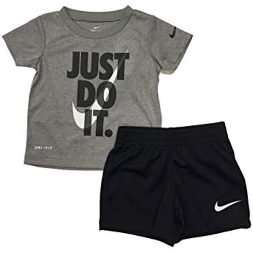 Nike baby-boys Just Do It Graphic T-shirt and Shorts Two-piece Set (Infant)