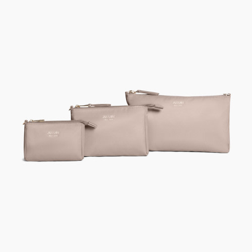 JUJUBE The 3-Piece Pouch Set - Taupe