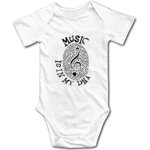 Music In My DNA Baby Bodysuit, Cute Musician Bodysuit, Music Lover Bodysuit, Music Baby Clothes 0-24 Months