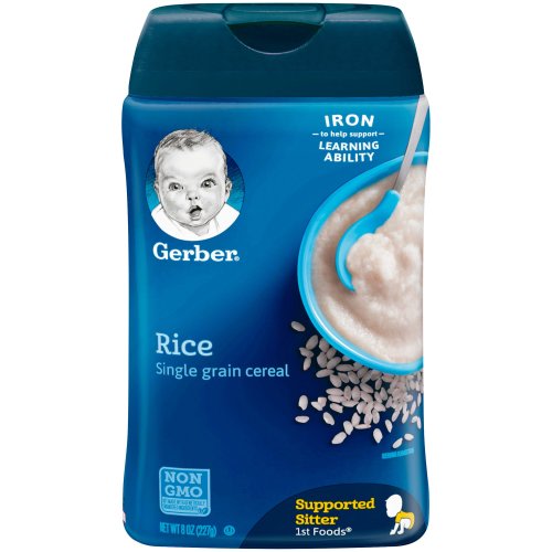 GERBER Single-Grain Rice Baby Cereal 8 oz
