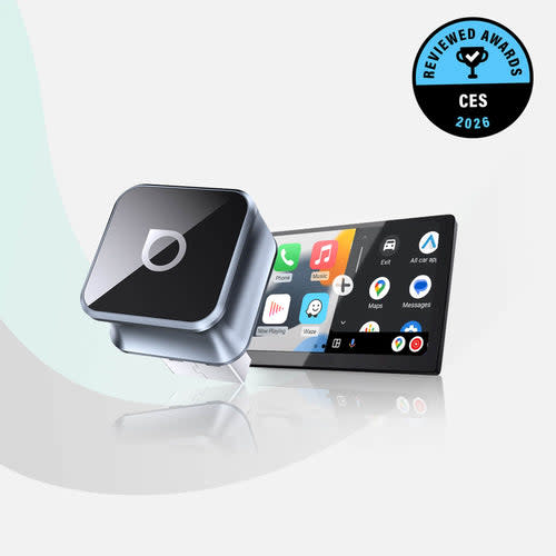 Ottocast Cabin Care Wireless CarPlay Adapter with Rear Seat Monitor