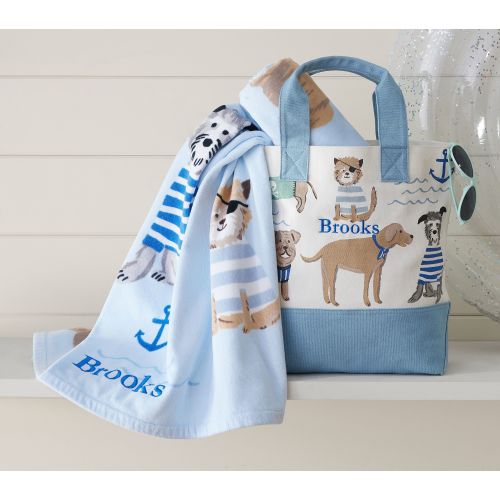 Salty Dog Tote & Towel Set