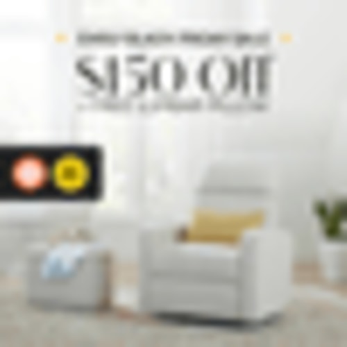 The Glider Plus - Best Rated Nursery Glider & Recliner - Nurture&